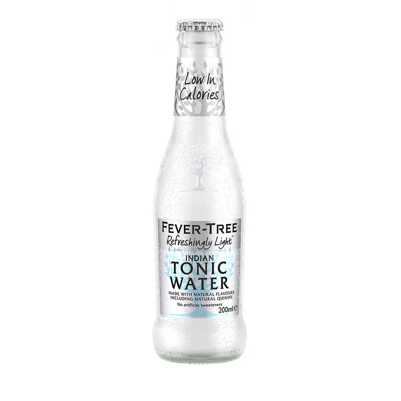 Fever Tree Refreshingly Light Indian Tonic Water - 24 x 200ml