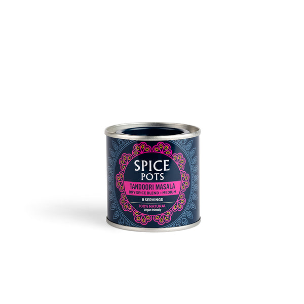 Spice Pots Tandoori Masala Curry Powder - Medium Heat - 40g