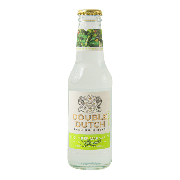 Double Dutch Cucumber Margarita Cocktail Soda 24 x 200ml bottles