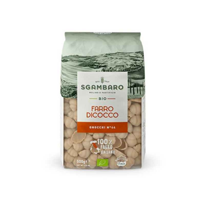 Sgambaro Green Label Farro Dicocco Emmer - Gnocchi 500g