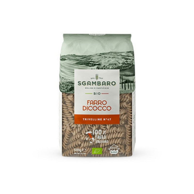 Sgambaro Green Label Farro Dicocco Emmer - Trivelline 500g