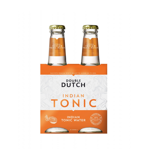 Double Dutch Indian Tonic Water 4 x 200ml bottles