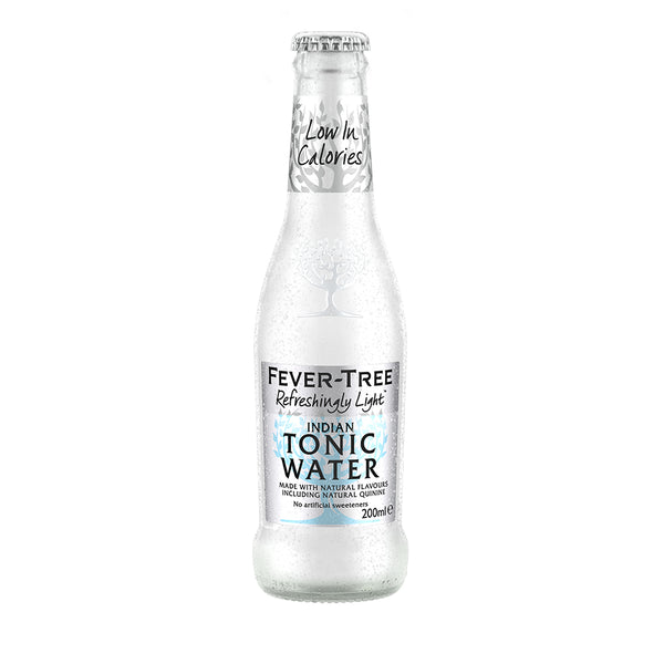 Fever Tree Refreshingly Light Indian Tonic Water - 24 x 200ml