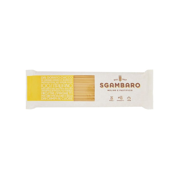 Sgambaro Yellow Label Spaghetti pasta, 500gms