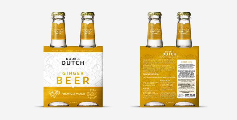Double Dutch Ginger Beer 4 x 200ml bottles