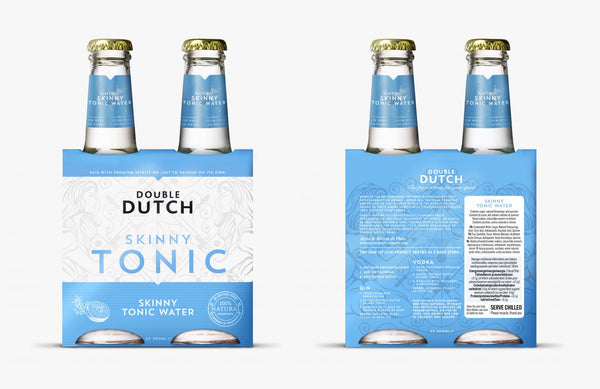 Double Dutch Skinny Tonic Water 24 x 200ml bottles